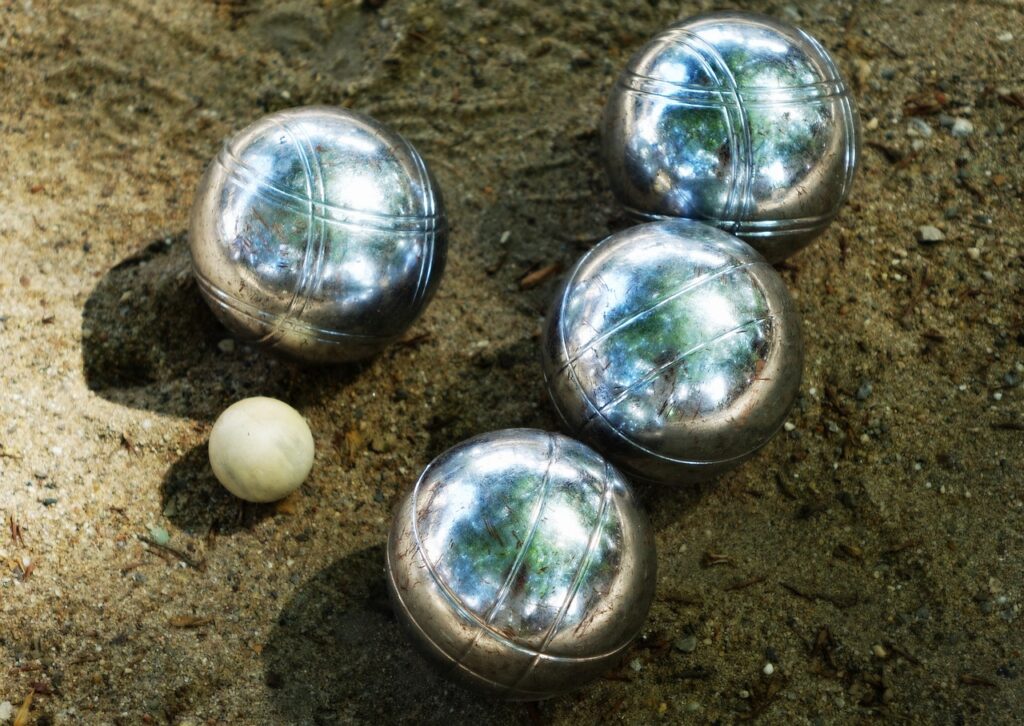 Petanque in People's Park in Waterford