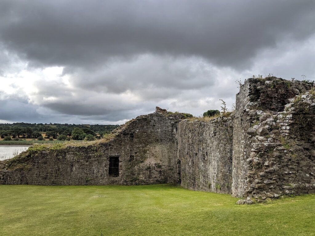 Castle ruins in Wexford