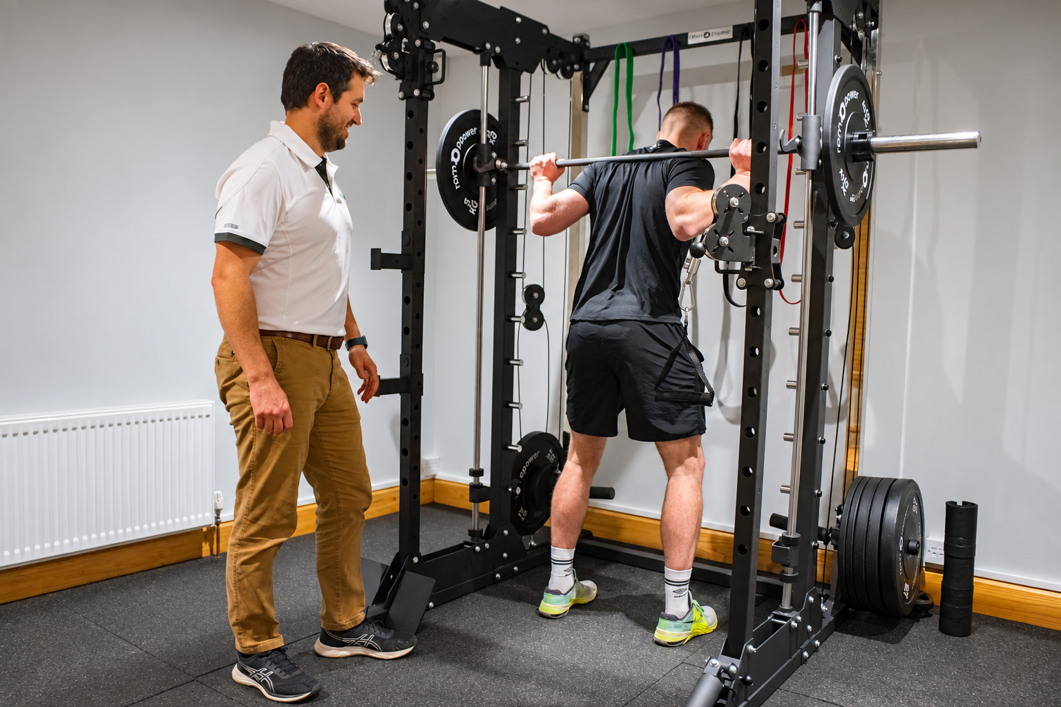 Supervised strength training in the Just One Body gym
