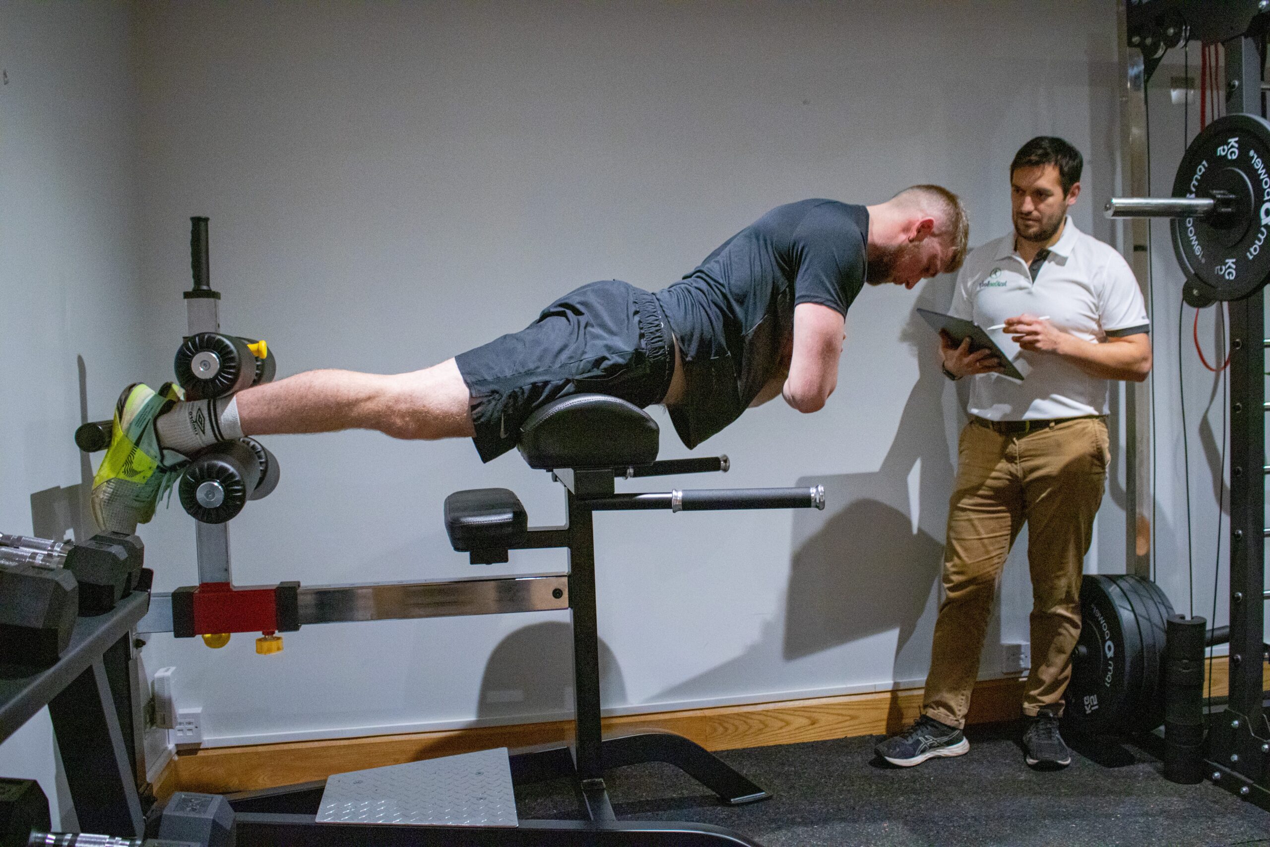 Exercise rehabilitation in the Just One Body gym